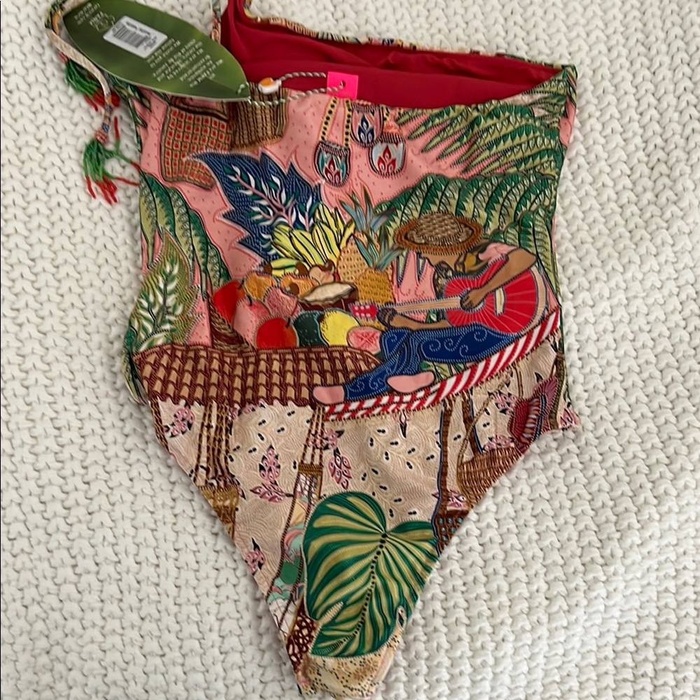 FARM Rio Tropical Print One Piece Swimsuit - Picture 4 of 6